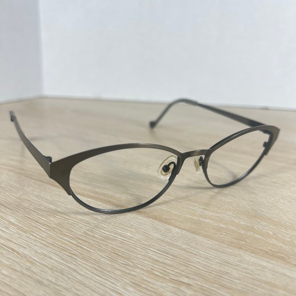 Jean Lafont Paris Hortense 293 Eyeglasses Gray Frames Only France 53-17-135
